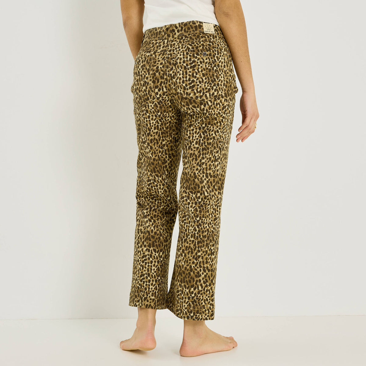 Jean flare raccourci KANSAS RF02 femme - 2