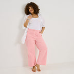 Jean flare raccourci KANSAS RF02 femme - 1