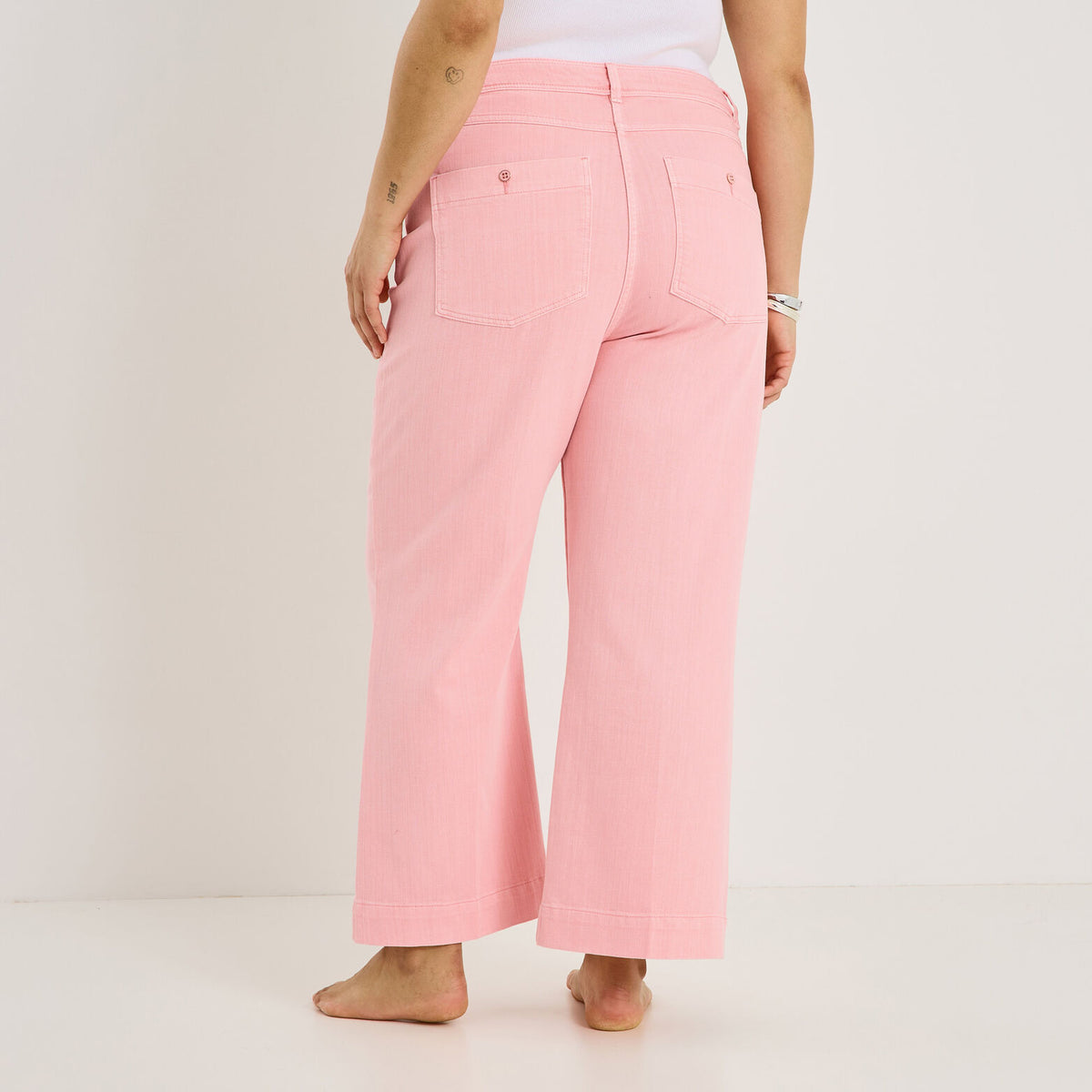 Jean flare raccourci KANSAS RF02 femme - 2
