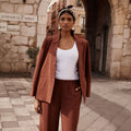 Veste blazer doublé femme - 1