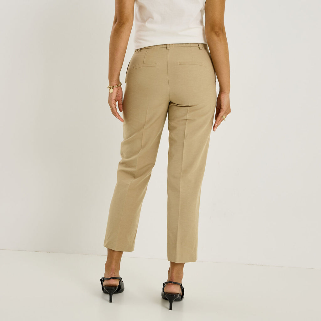 Pantalon tailleur à plis femme - 2