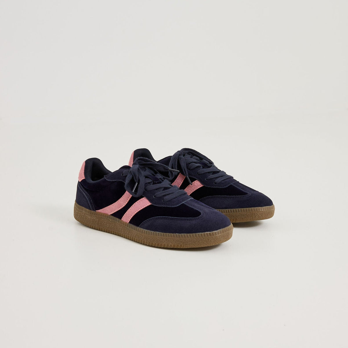 Baskets en velours femme - 1