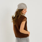 Gilet sans manches uni femme - 2