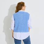 Gilet sans manches uni femme - 2