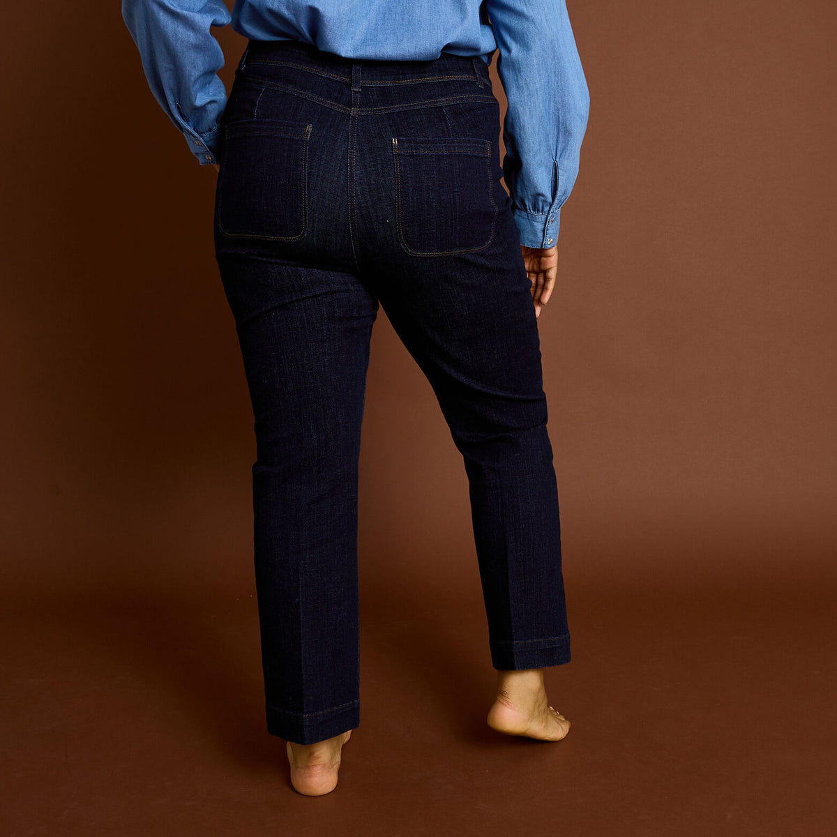 Jean bootcut raccourci TROPEZ RB02 femme - 2