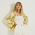 Gilet en crochet femme - 1