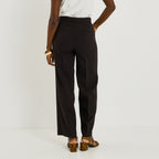 Pantalon large à pont femme - 2