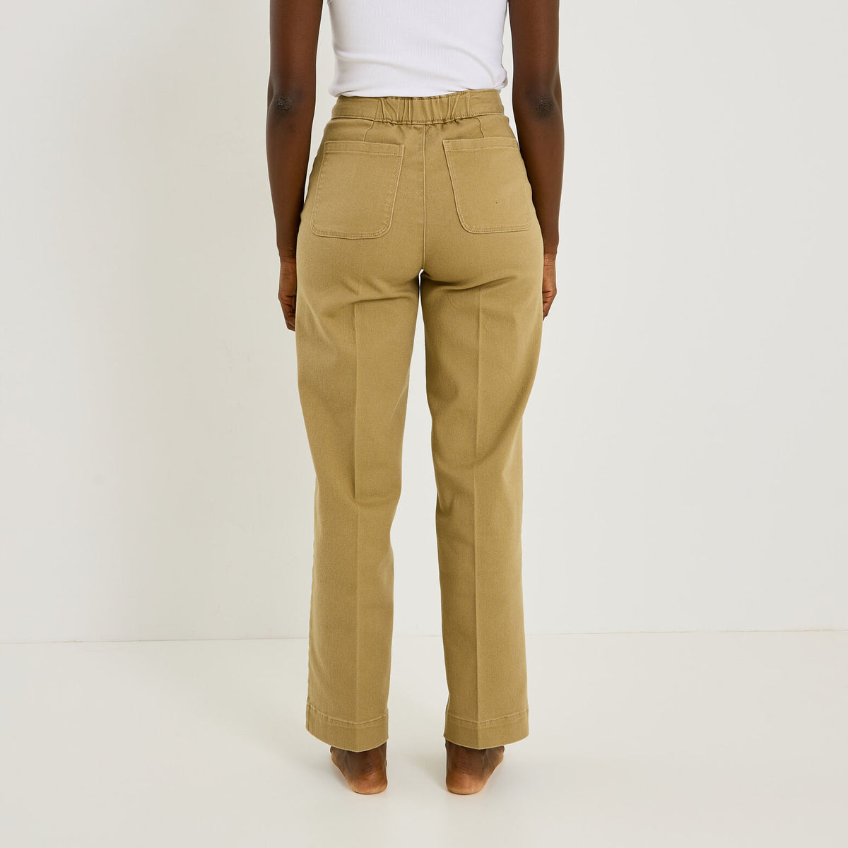 Jean flare à pont POMPON F02 femme - 2