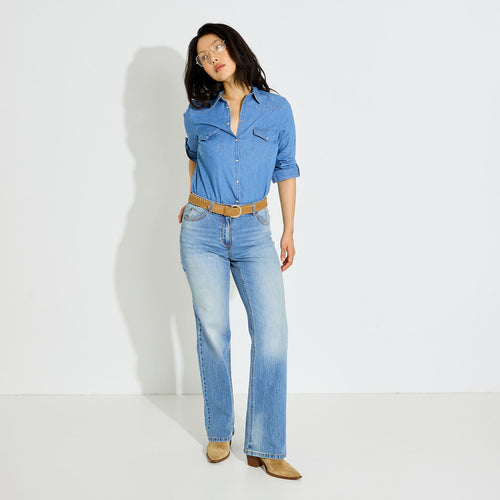 Chemise en jean femme - 1