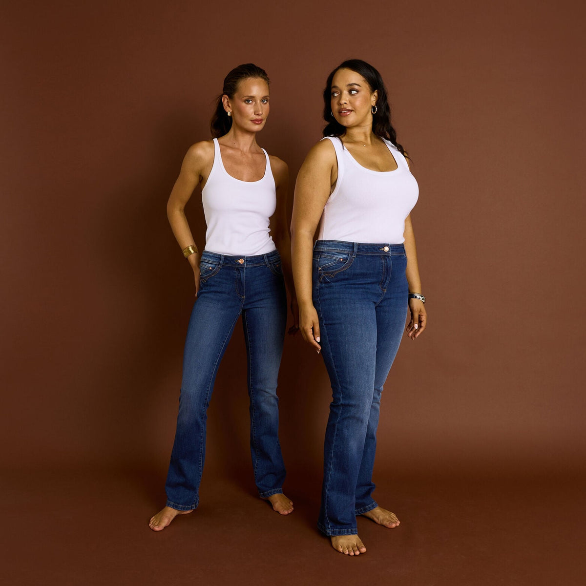 Jean bootcut BALI B01 femme - 1