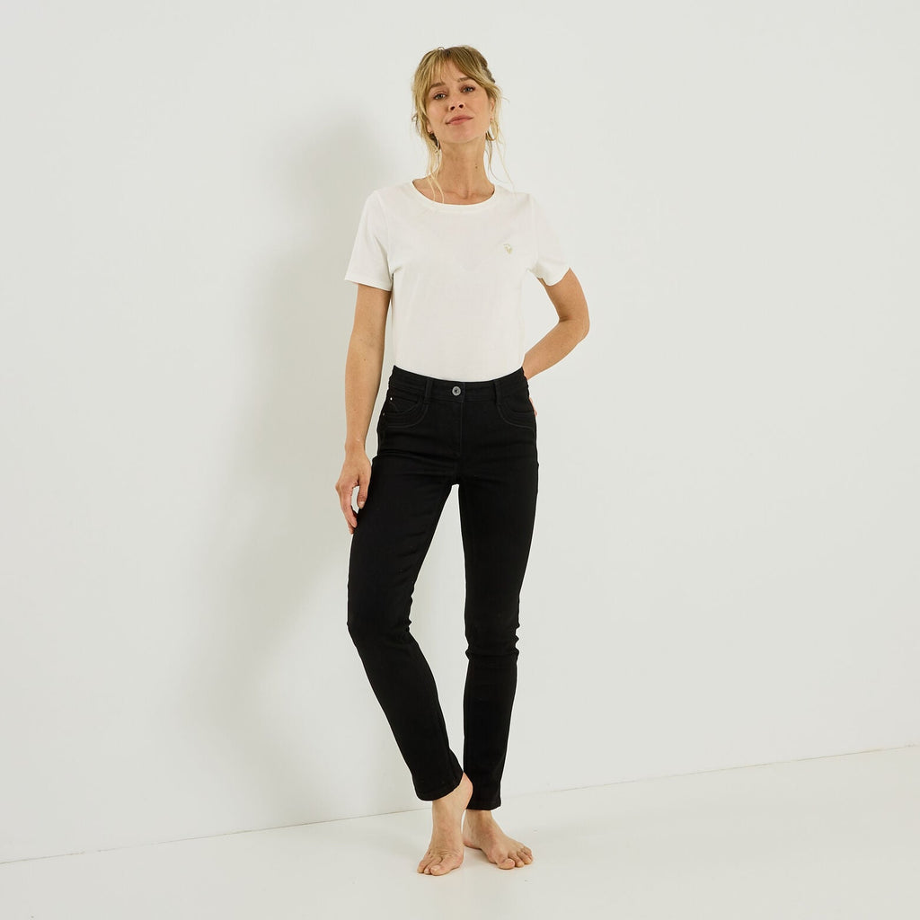 Jean slim raccourci TOKYO R01 femme - 1