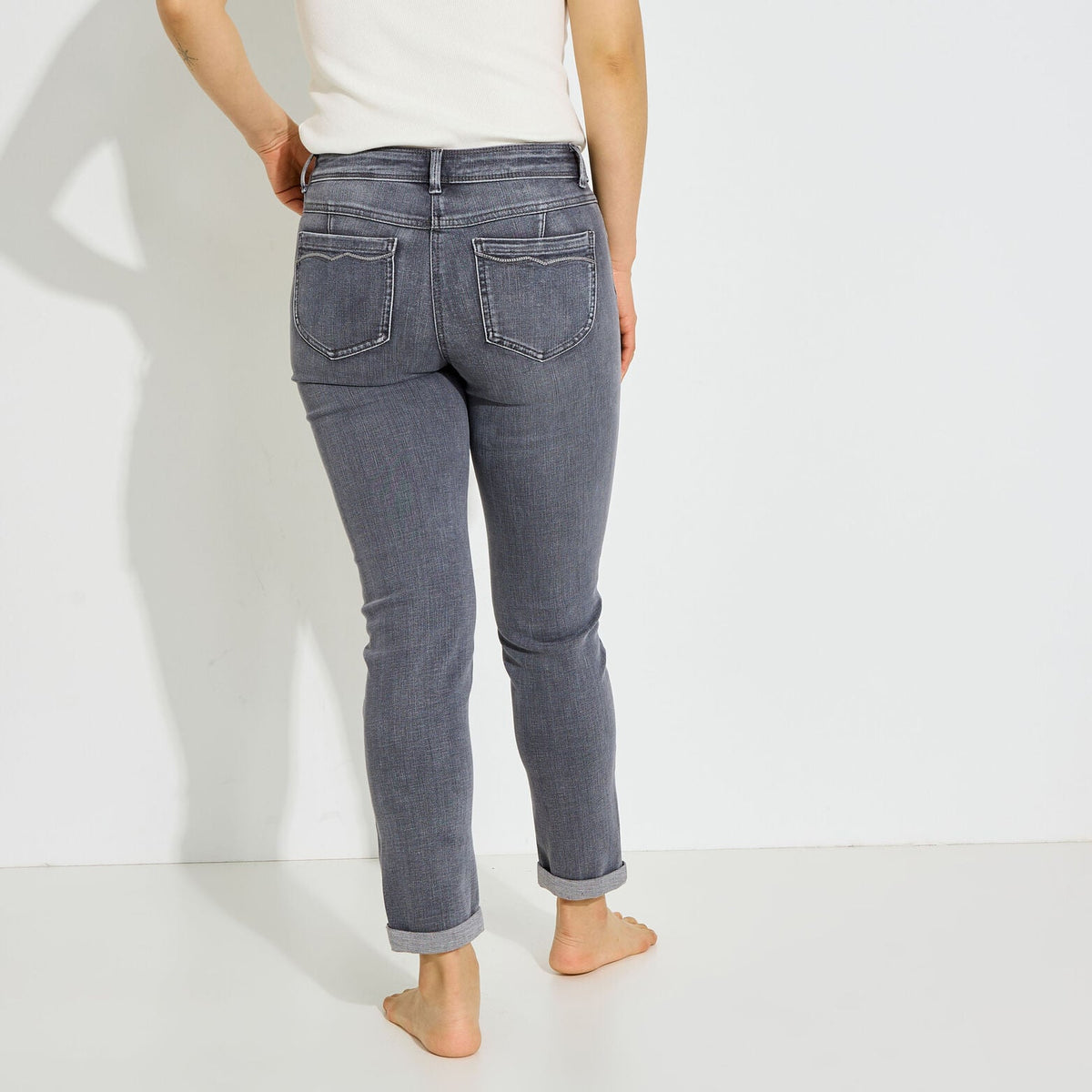 Jean slim raccourci TOKYO R01 femme - 2