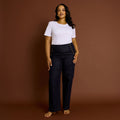 Jean flare à pont POMPON F02 femme. - 1