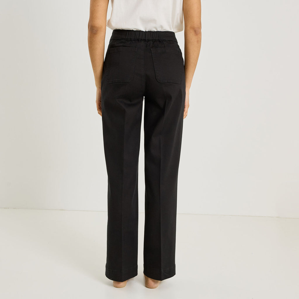 Jean flare à pont POMPON F02 femme. - 2
