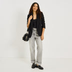 Blazer long fluide femme - 1