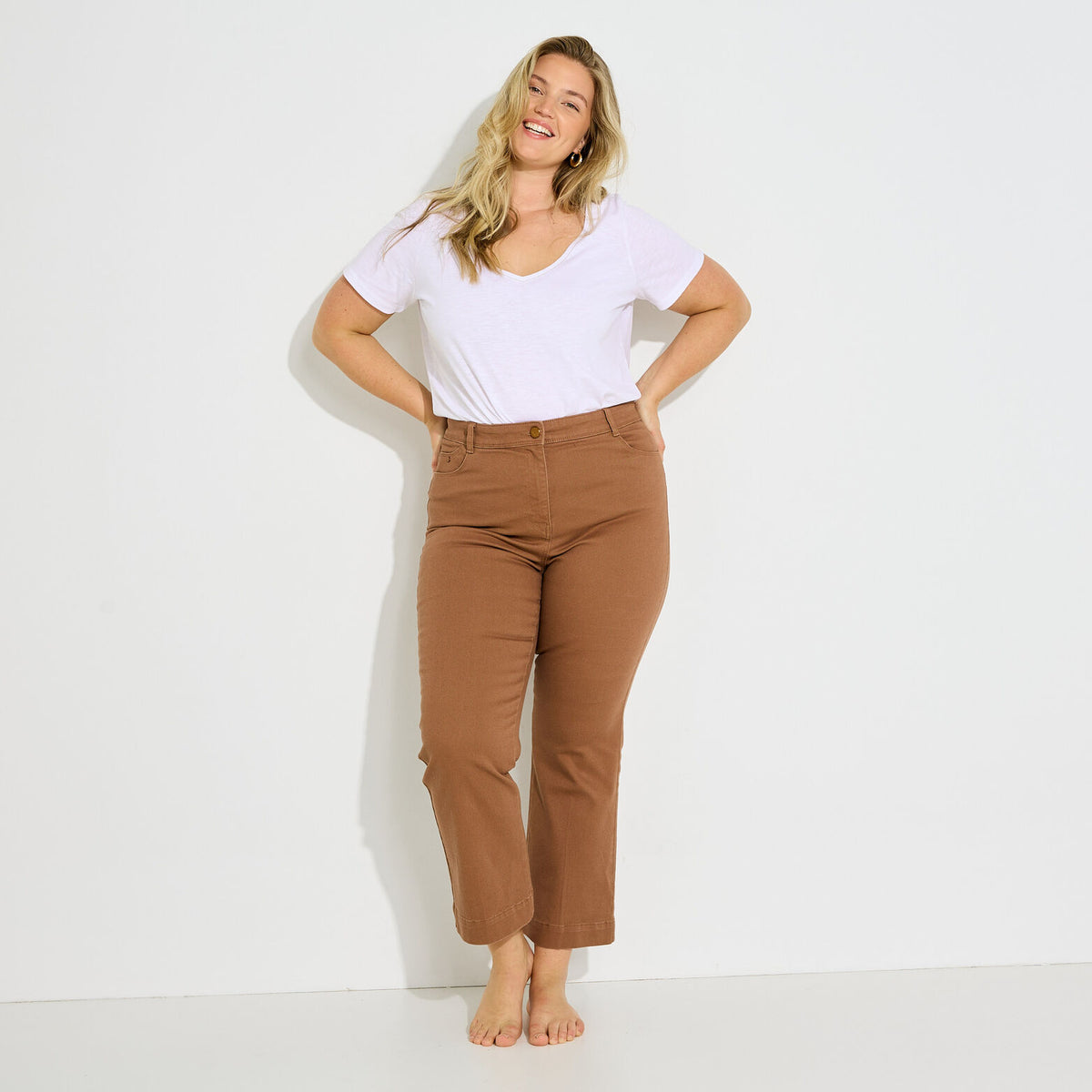 Jean bootcut raccourci TROPEZ RB02 femme - 1