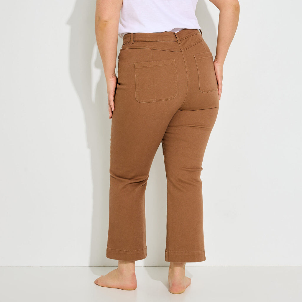 Jean bootcut raccourci TROPEZ RB02 femme - 2