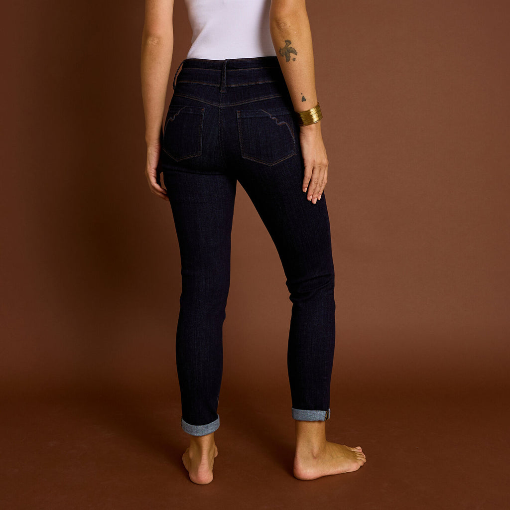 Jean tapered raccourci HANOI R02 femme - 2
