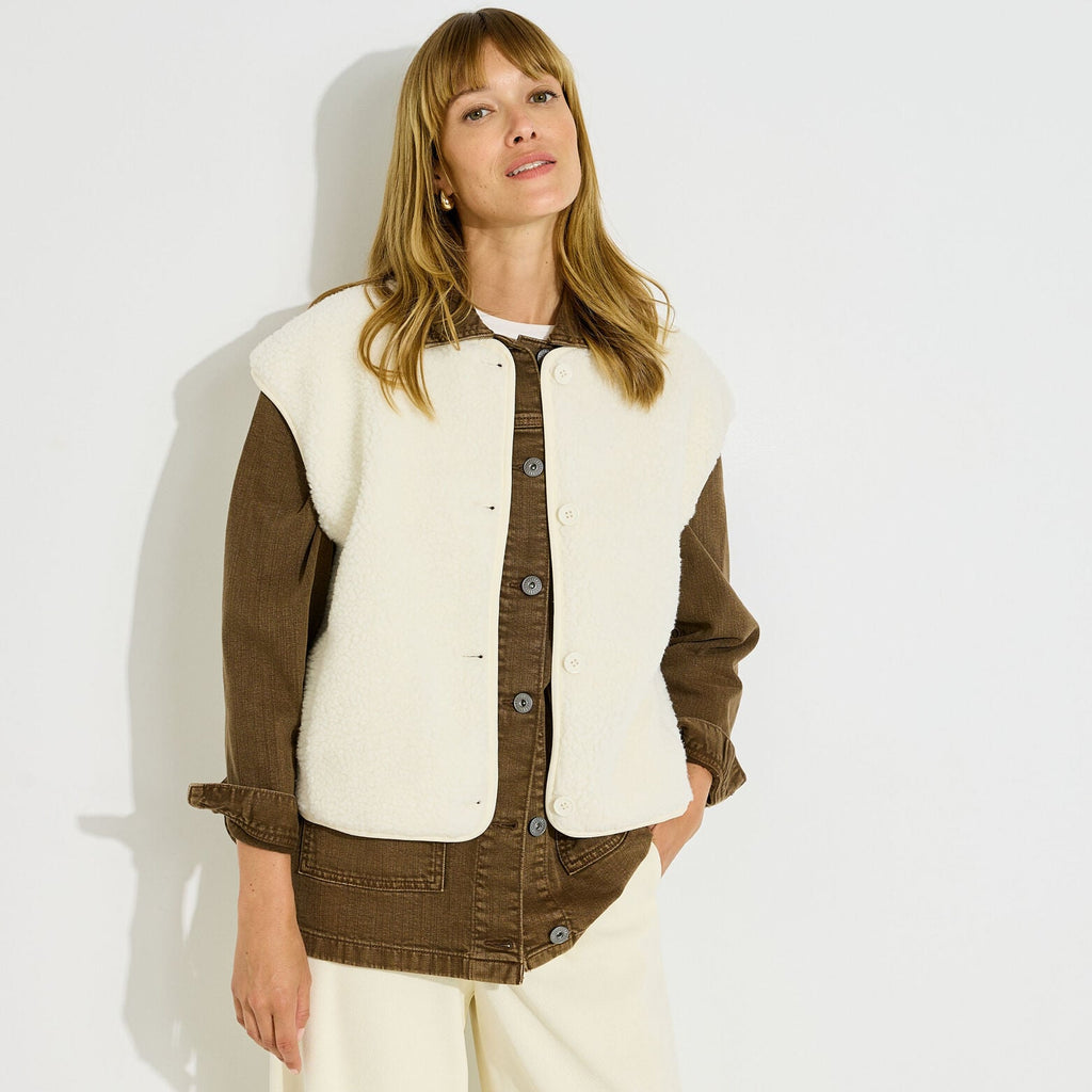 Gilet sans manches femme - 1