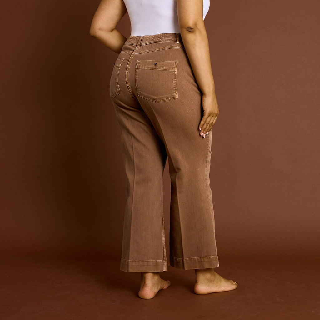 Jean flare raccourci KANSAS RF02 femme - 2