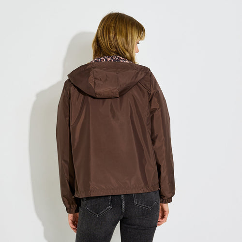 Blouson imperméable à capuche femme - 2