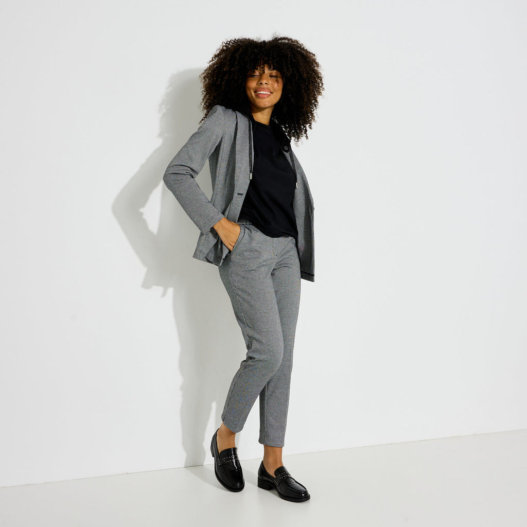 Pantalon cigarette femme - 1