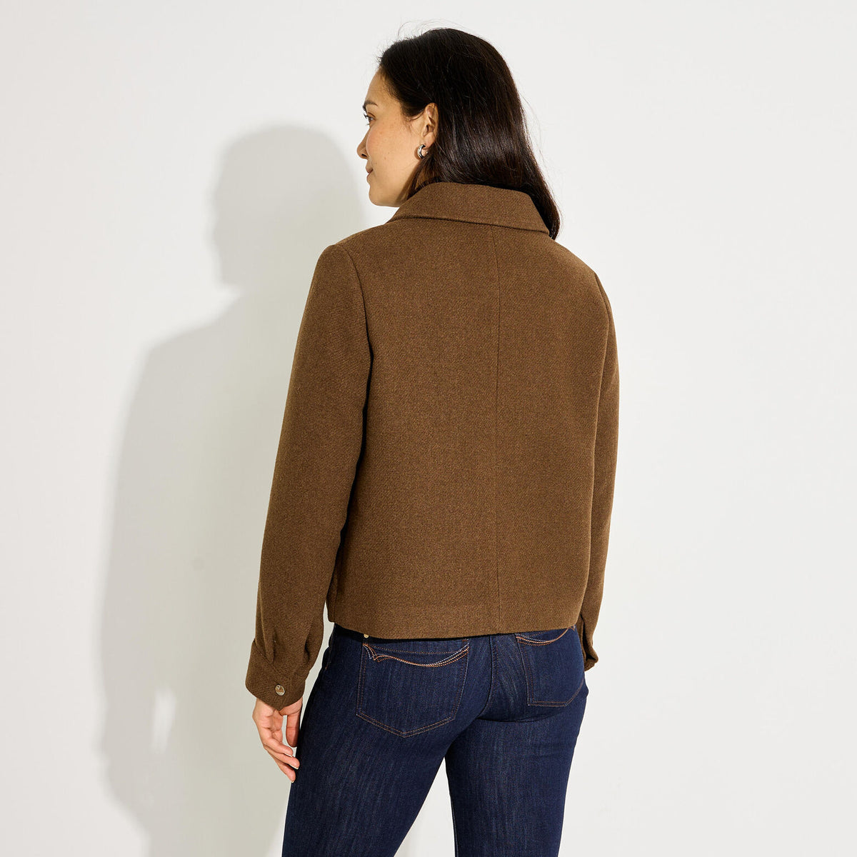 Manteau court zippé femme - 2