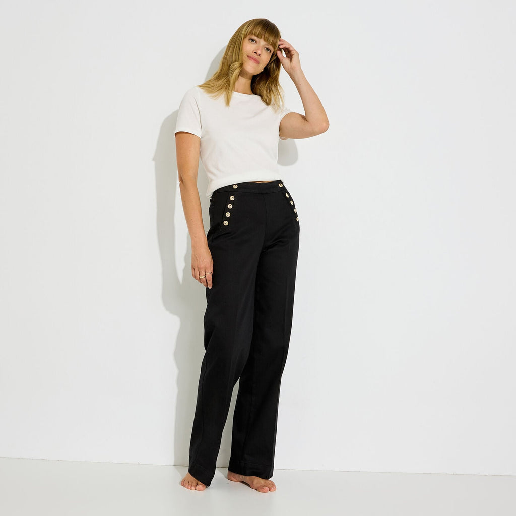 Jean flare pont TPOMPON TALL F02 femme - 1