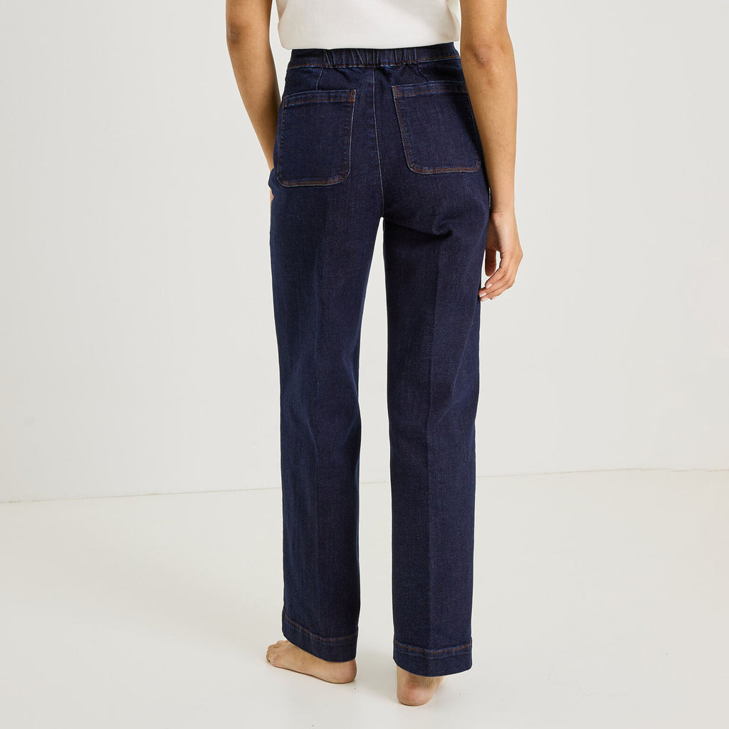 Jean flare pont TPOMPON TALL F02 femme - 2