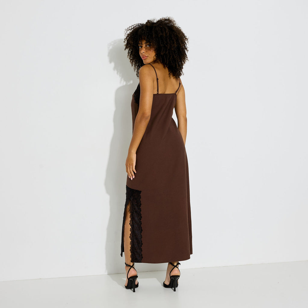 Robe nuisette longue habillée - 2