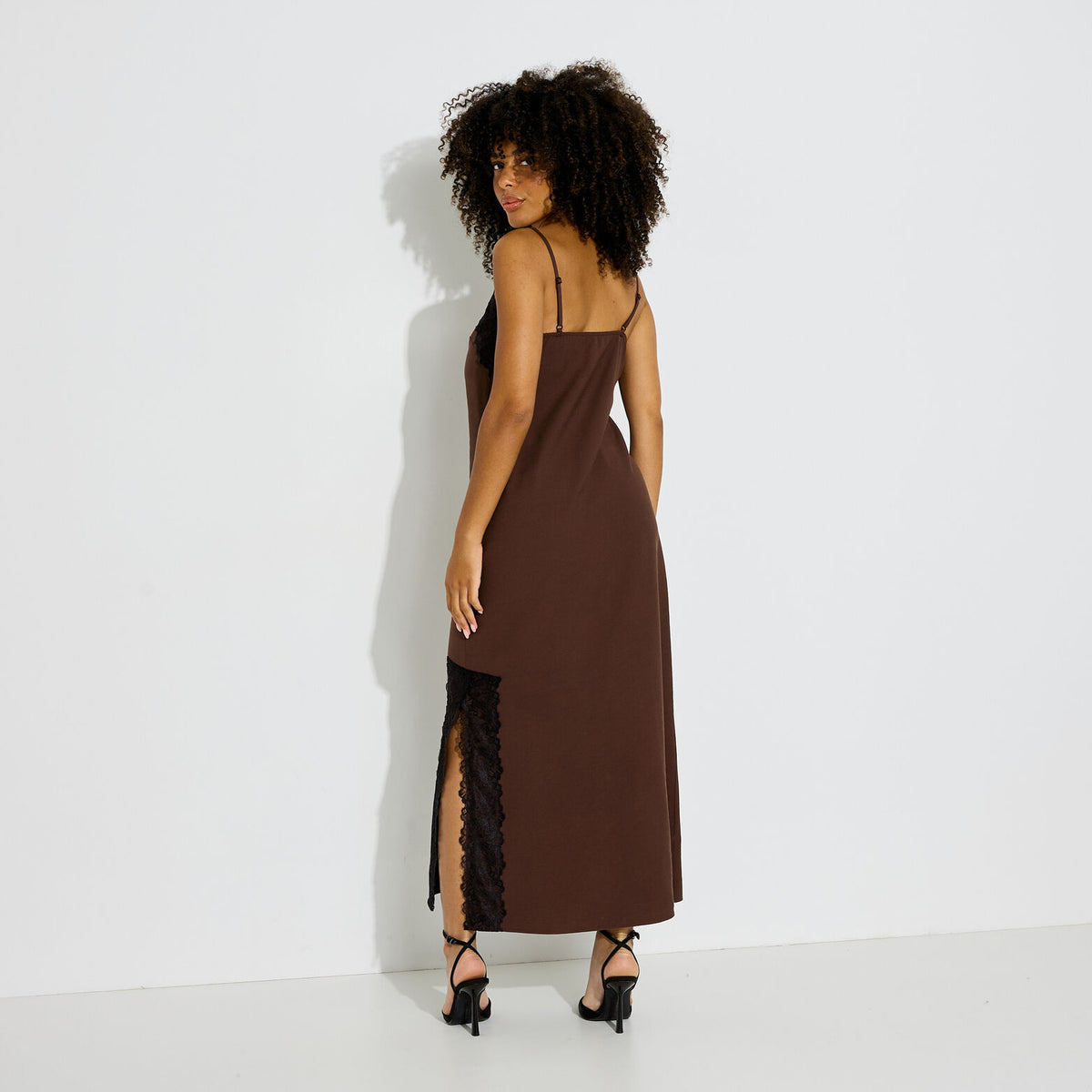 Robe nuisette longue habillée - 2