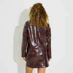 Blouson effet verni femme - 2