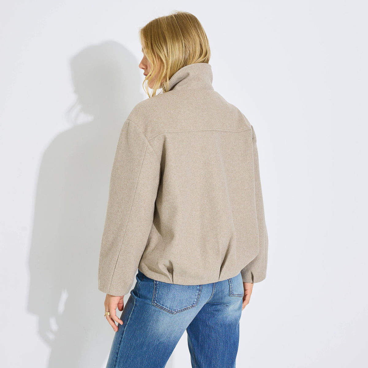 Veste bomber courte femme - 2
