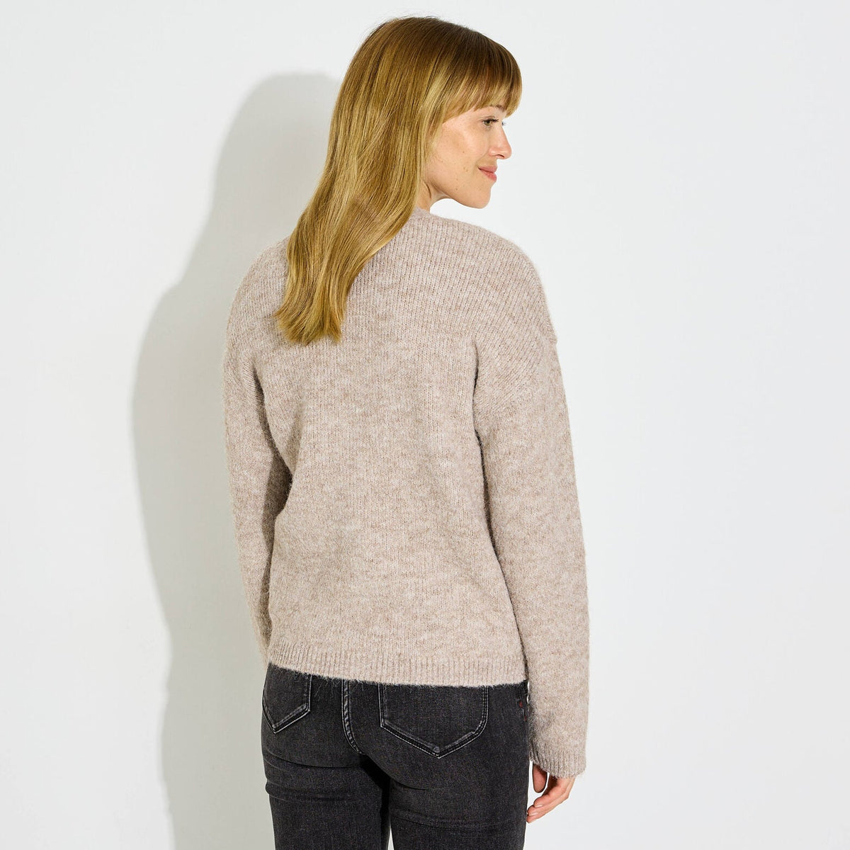 Gilet col V femme - 2