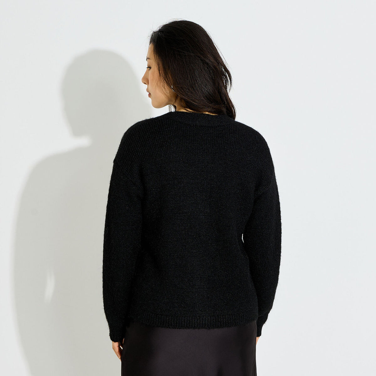 Gilet col V femme - 2