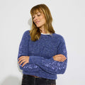 Pull doux motifs brodés femme - 1