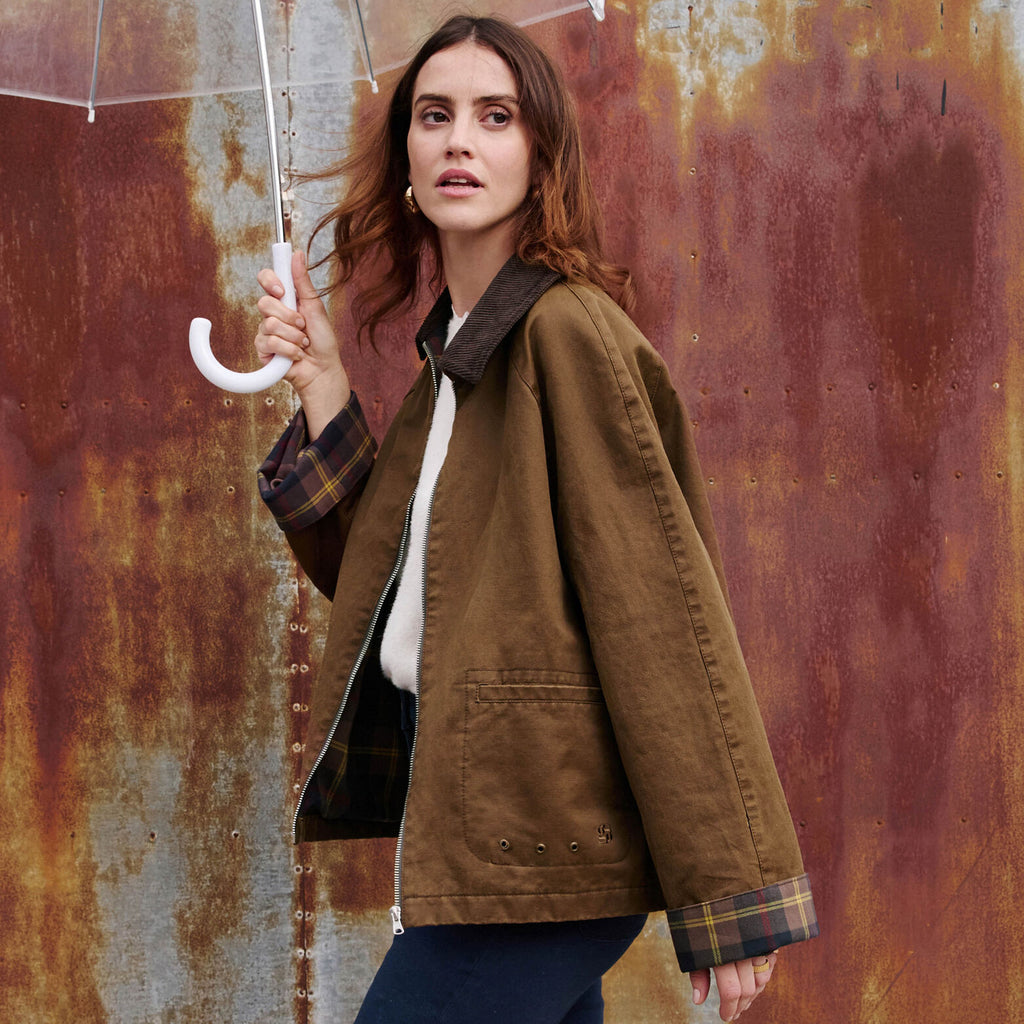 Parka enduite femme - 1