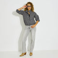 Veste bomber en tweed femme - 1