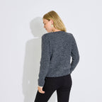Gilet col rond femme. - 2
