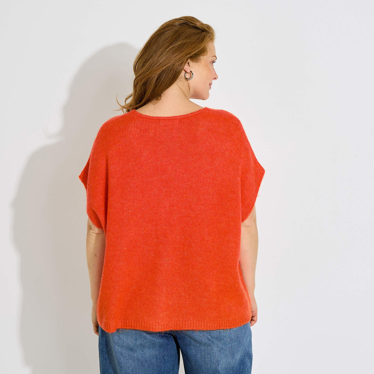 Gilet loose manches courtes femme - 2