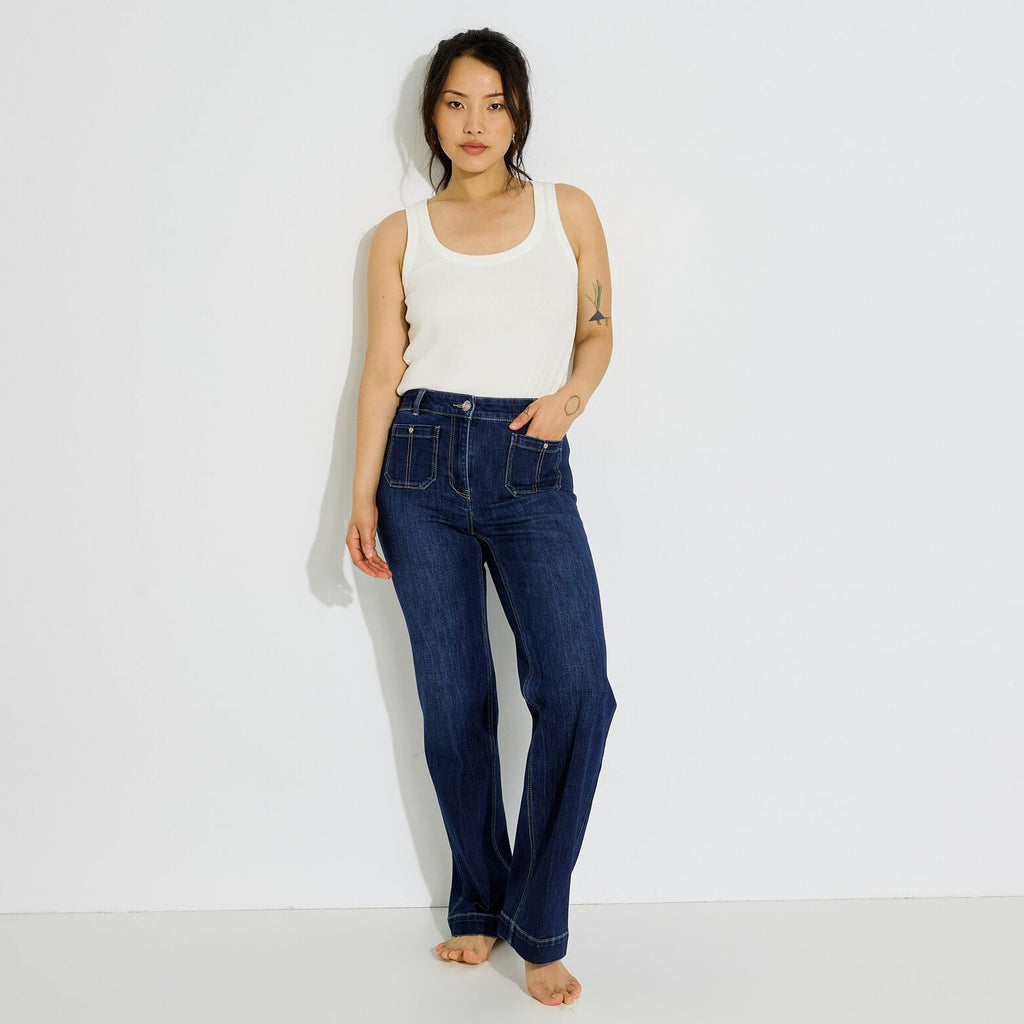 Jean flare GENOVA F02 femme - 1