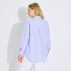 Chemise rayée à strass femme - 2