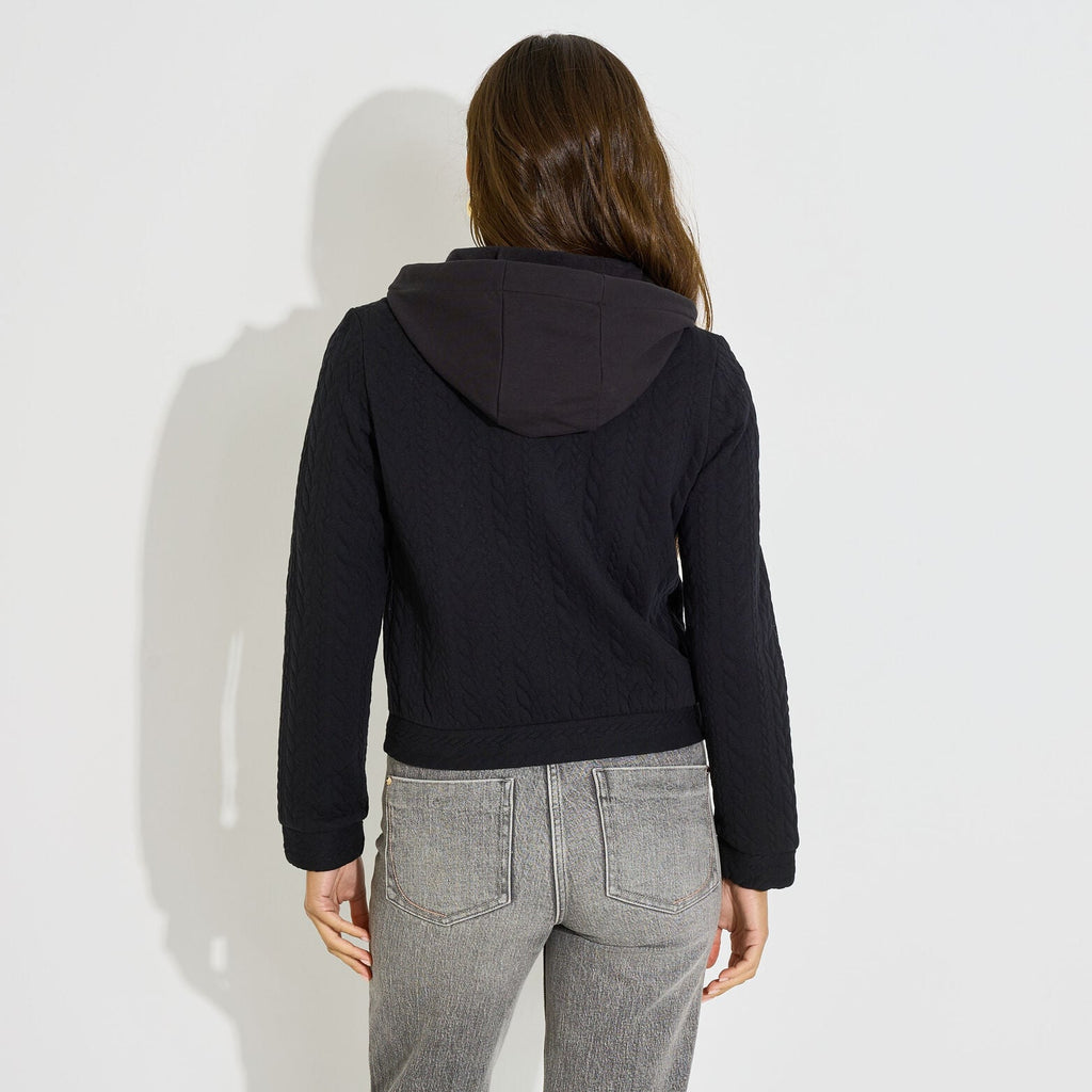 Veste zippée capuche amovible femme - 2