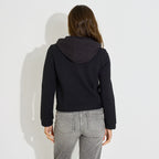 Veste zippée capuche amovible femme - 2