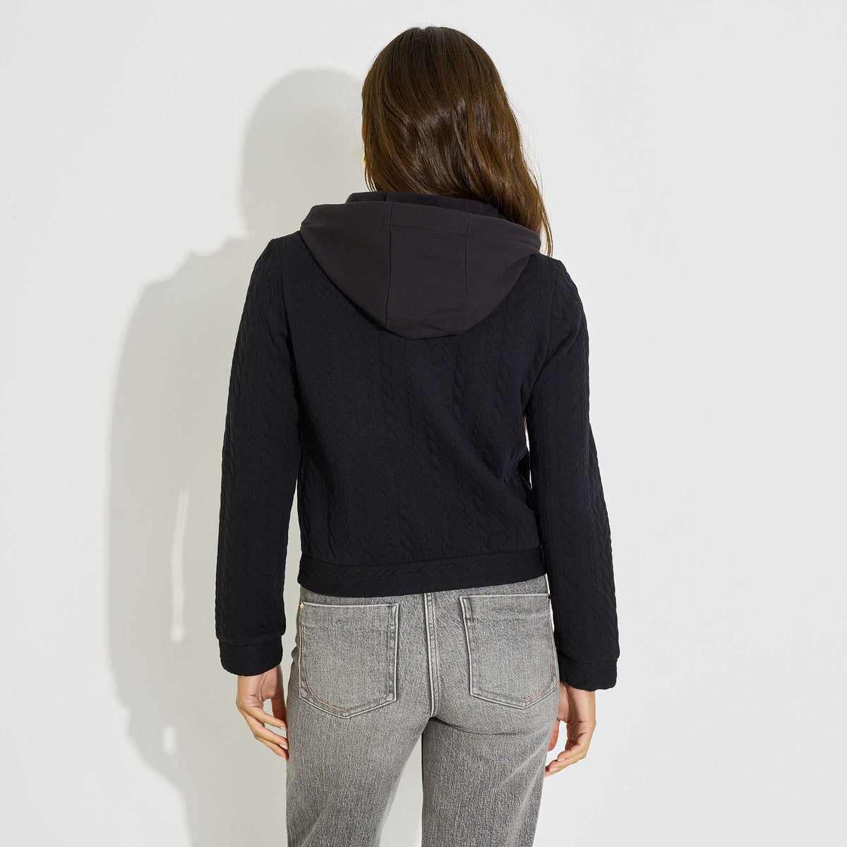 Veste zippée capuche amovible femme - 2
