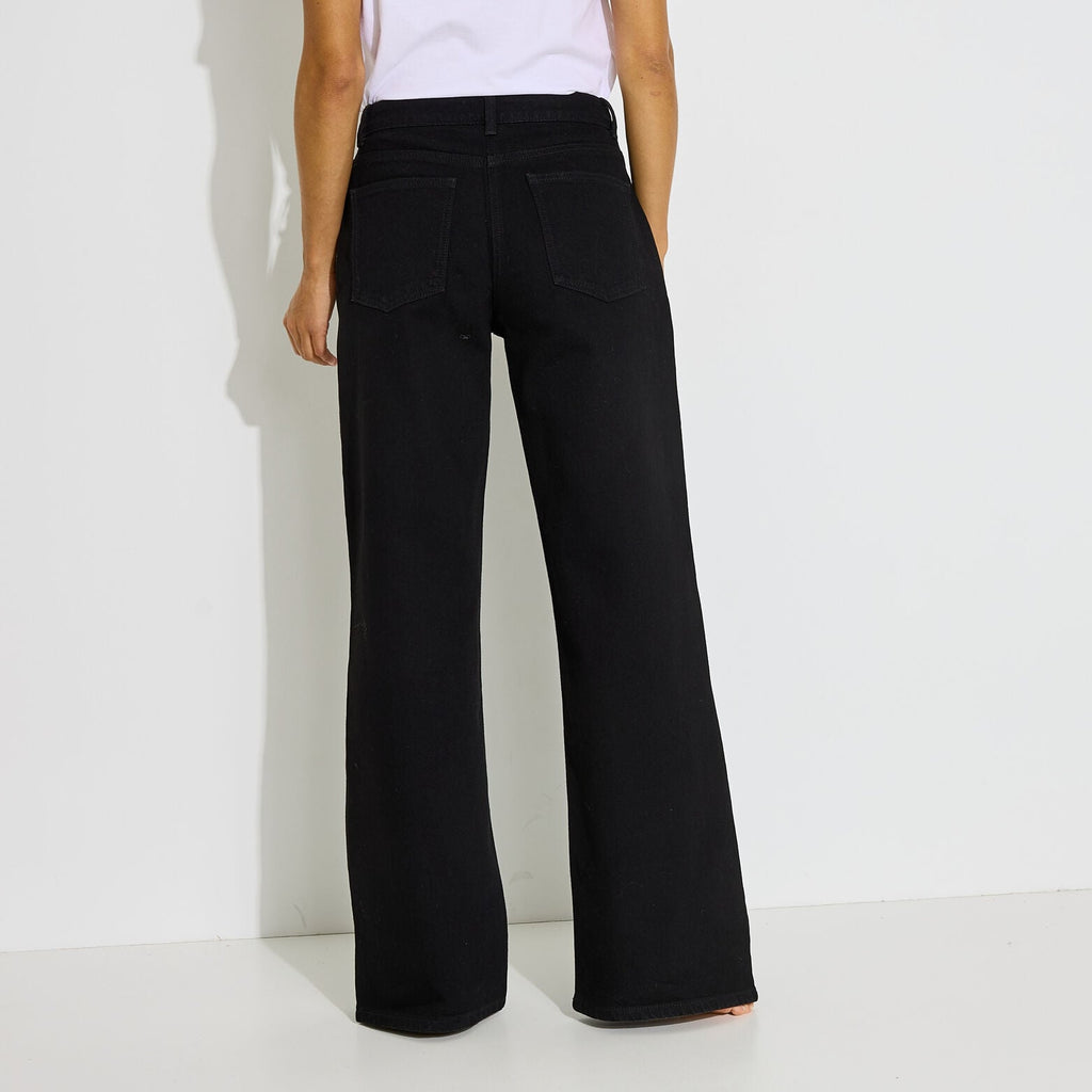 Jean droit long strass DUBAI D02 femme - 2