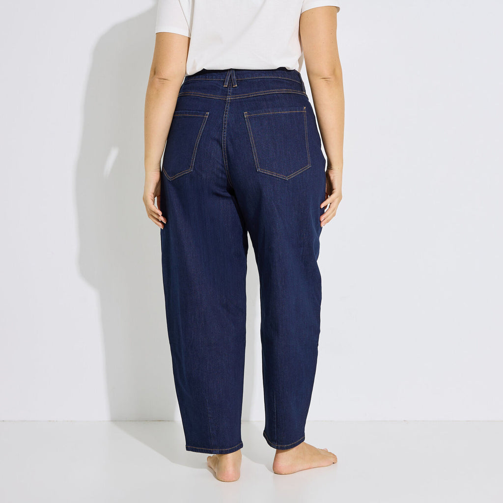 Jean barrel raccourci BERLIN BL02 femme - 2