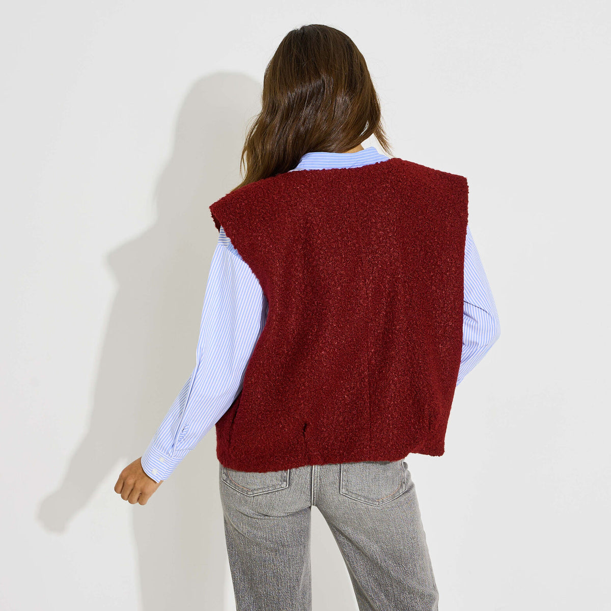 Gilet sans manches zippé femme - 2