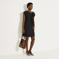 Robe col rond femme - 1