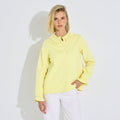 Chemise unie col froufrou femme - 1